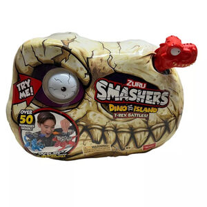 ☀️ Smashers Dino Island T-Rex Battles by ZURU 50+ Surprises